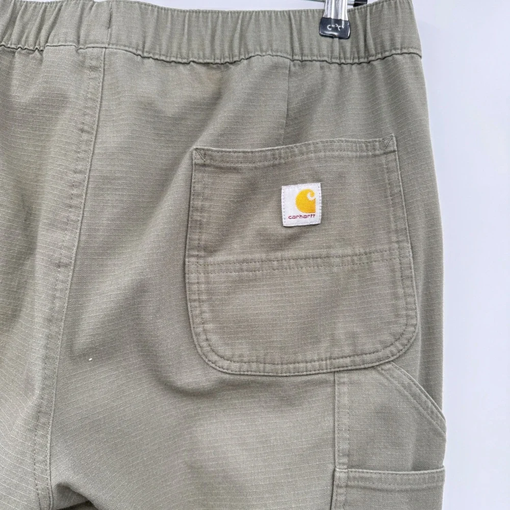 Carhartt‎ Kids Relaxed Fit Cargo Pants Size Large Khaki Utility Joggers